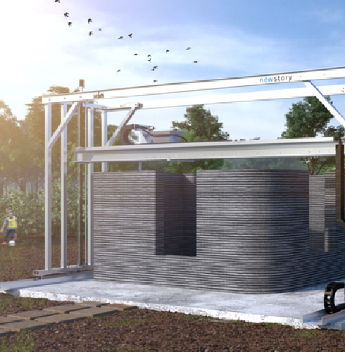 Icon is 3D printing homes. Icon, a Daring Collective company